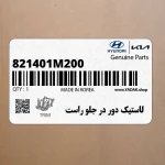 لاستيك دور در جلو راست (821401M200) کیا