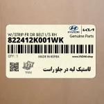لاستيك لبه در جلو راست (822412K001WK) کیا