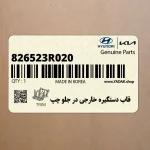 قاب دستگيره خارجي در جلو چپ (826523R020) کیا
