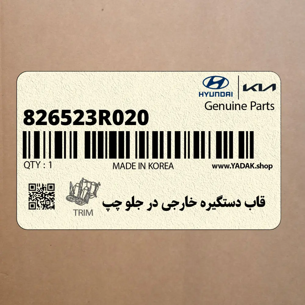 قاب دستگيره خارجي در جلو چپ (826523R020) کیا