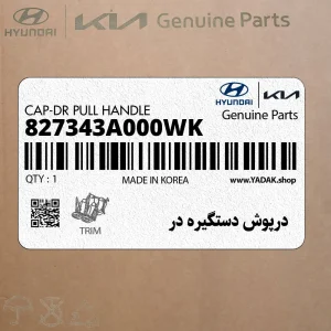 درپوش دستگيره در (827343A000WK) کیا