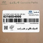 لاستيك بالاي در عقب راست (83160D4000) کیا