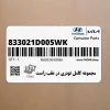 مجموعه كامل تودري در عقب راست (833021D005WK) کیا
