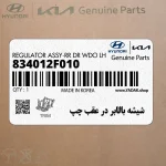 شيشه بالابر در عقب چپ (834012F010) کیا