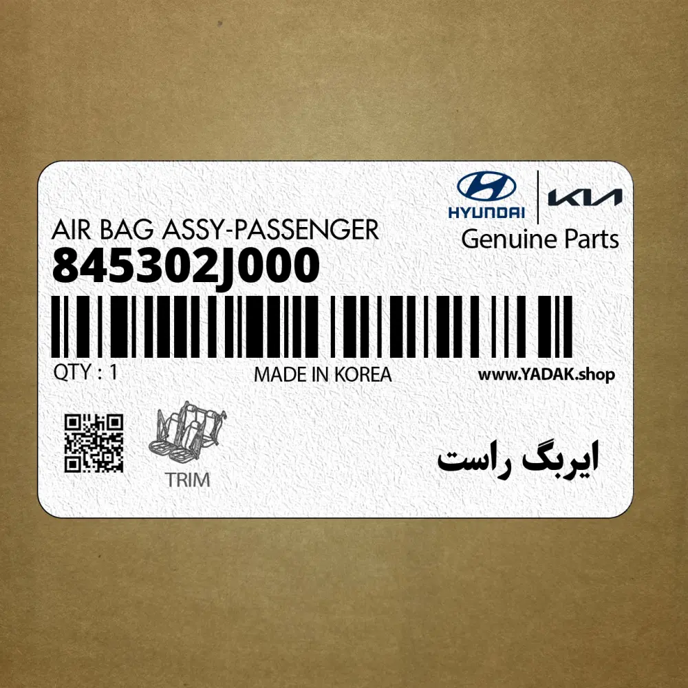 ايربگ راست (845302J000) کیا
