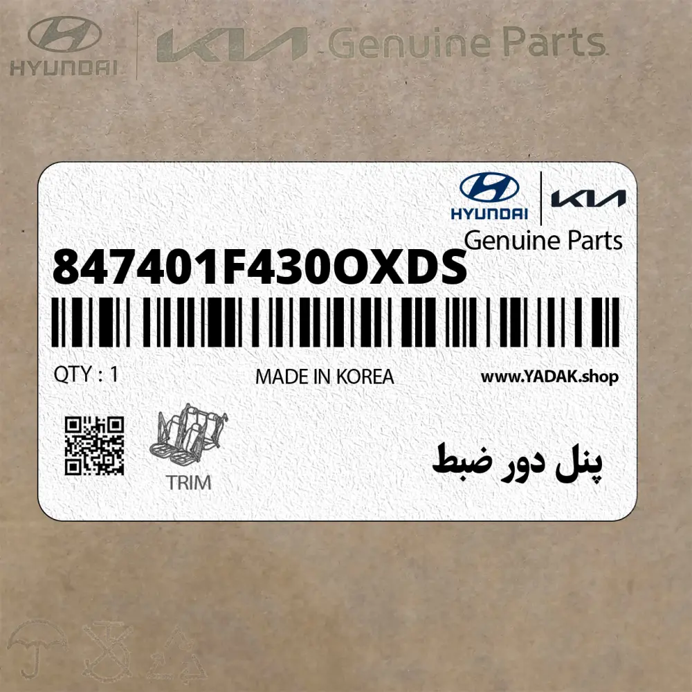 پنل دور ضبط (847401F430OX-DS) کیا