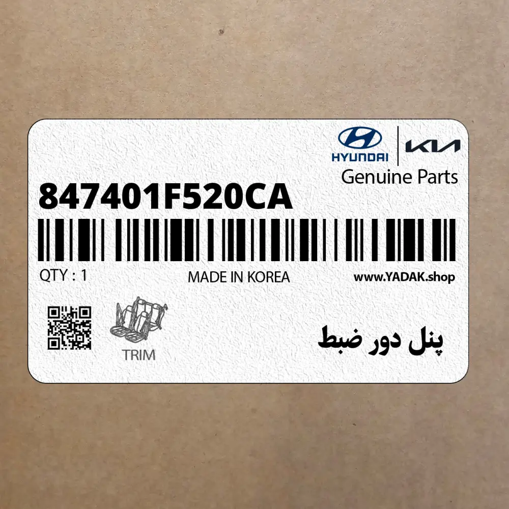پنل دور ضبط (847401F520CA) کیا