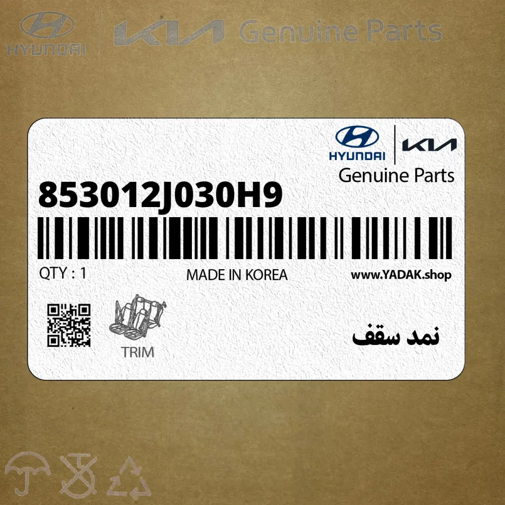 نمد سقف (853012J030H9) کیا