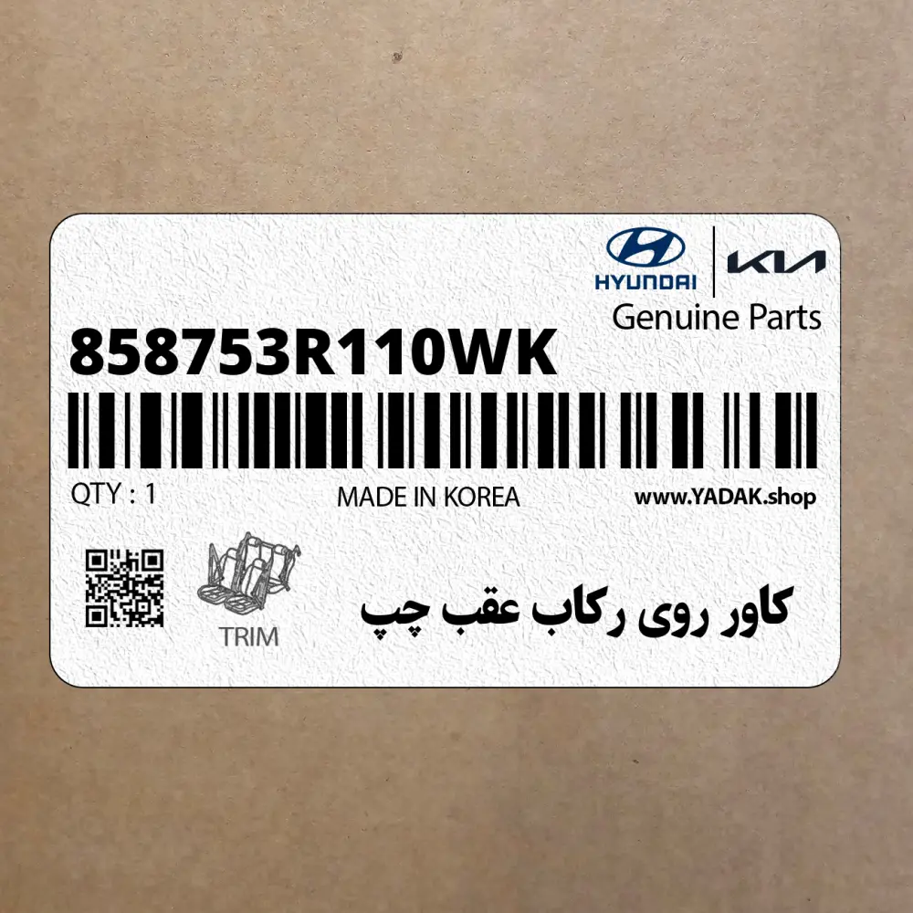 كاور روي ركاب عقب چپ (858753R110WK) کیا