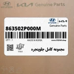 مجموعه كامل جلوپنجره (863502P000M) کیا
