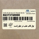 نوار قاب عقب در جلو راست (863731M000) کیا