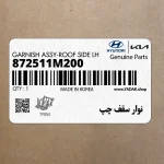 نوار سقف چپ (872511M200) کیا