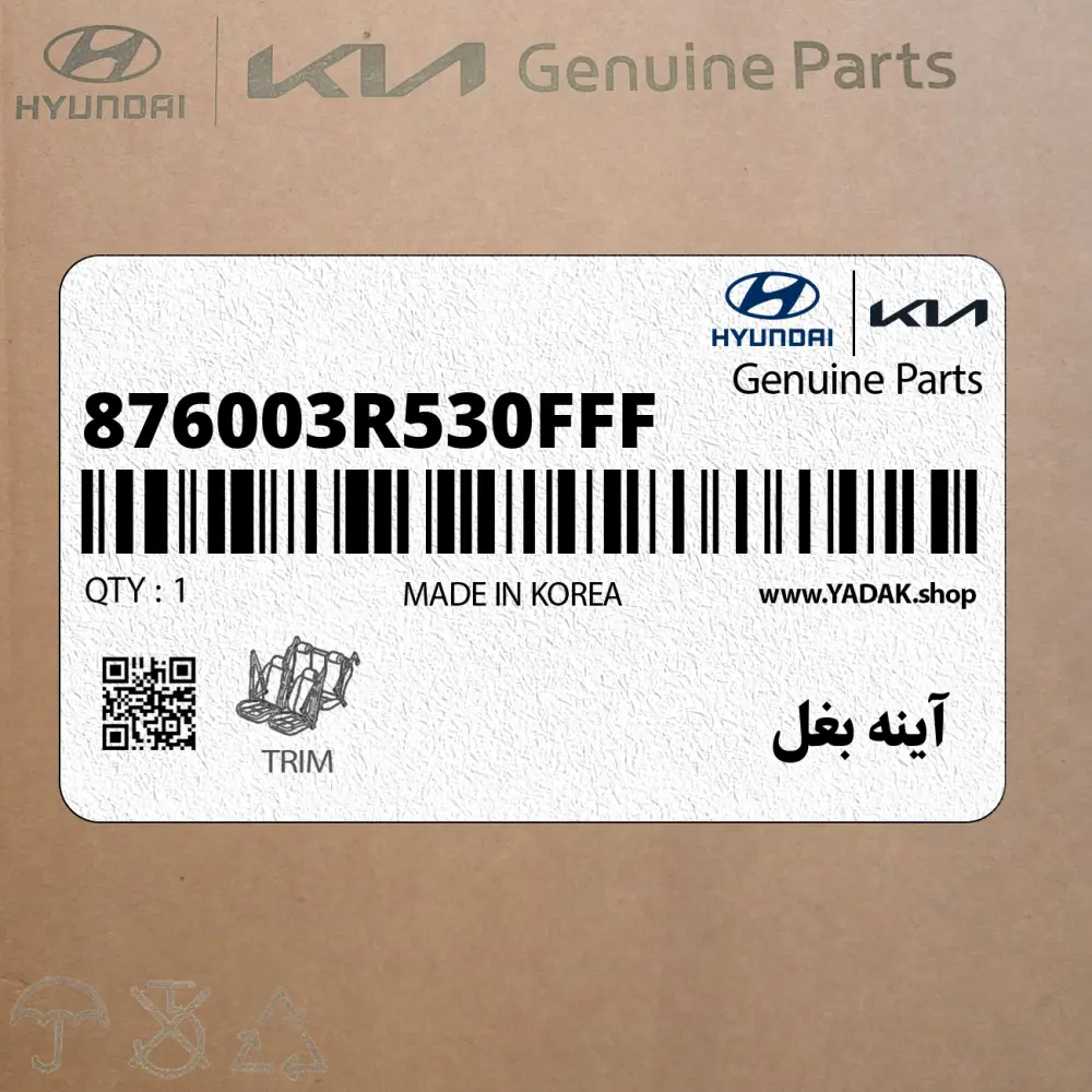 آينه بغل (876003R530FFF) کیا