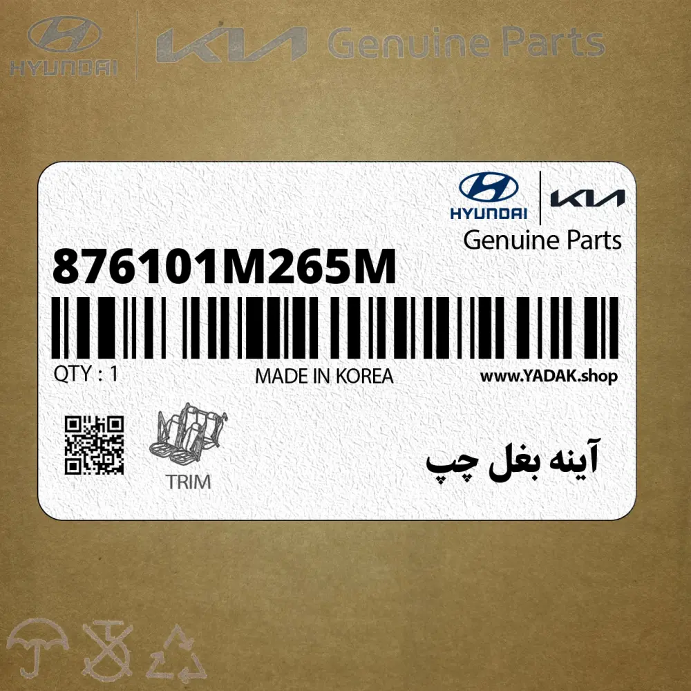 آينه بغل چپ (876101M265M) کیا