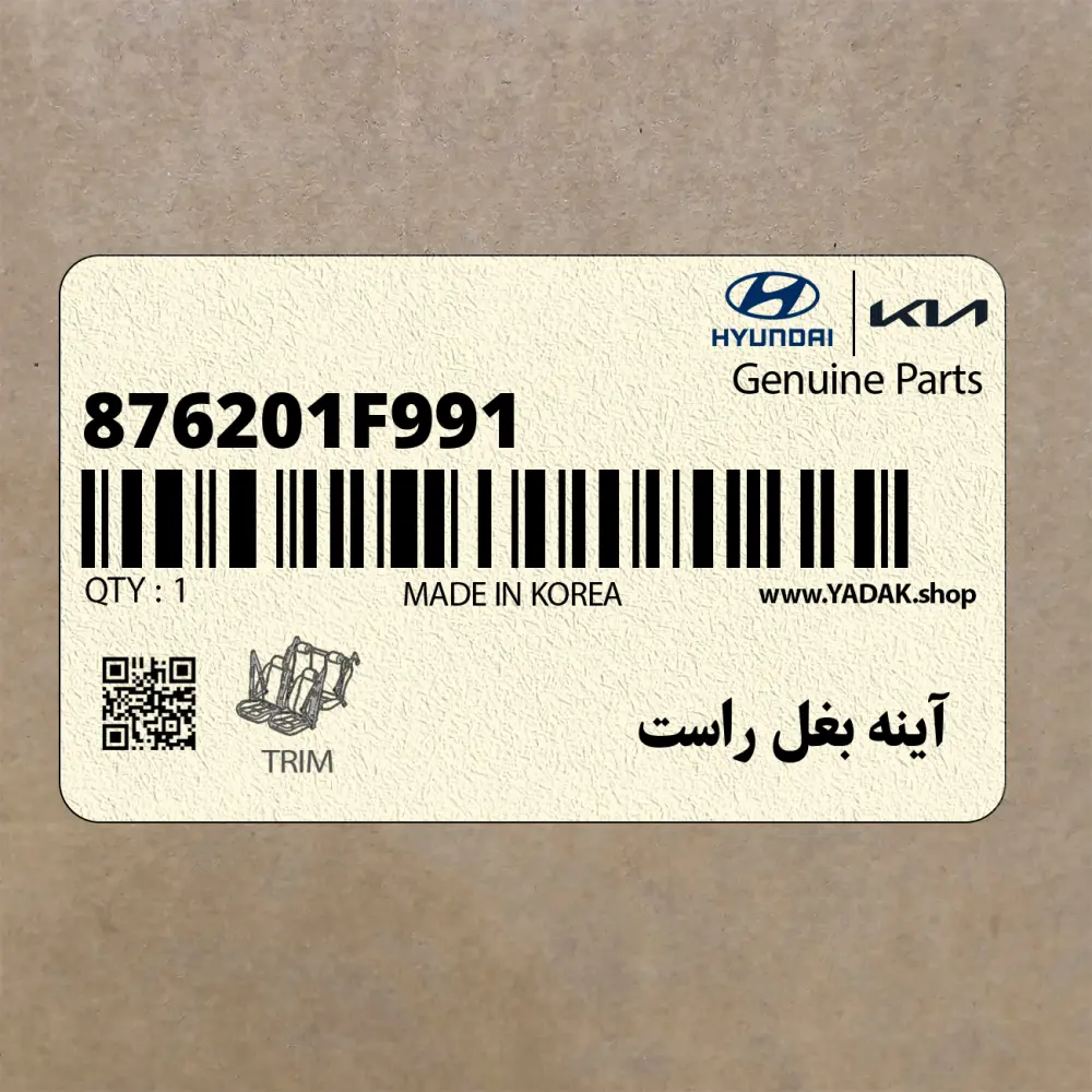 آينه بغل راست (876201F991) کیا