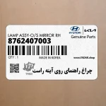 چراغ راهنماي روي آينه راست (8762407003) کیا