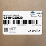 چراغ جلو چپ (921012G020) کیا