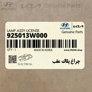 چراغ پلاك عقب (925013W000) کیا