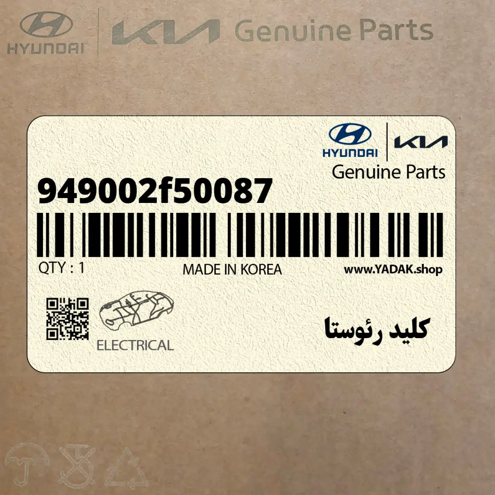 كليد رئوستا (949002f50087) کیا
