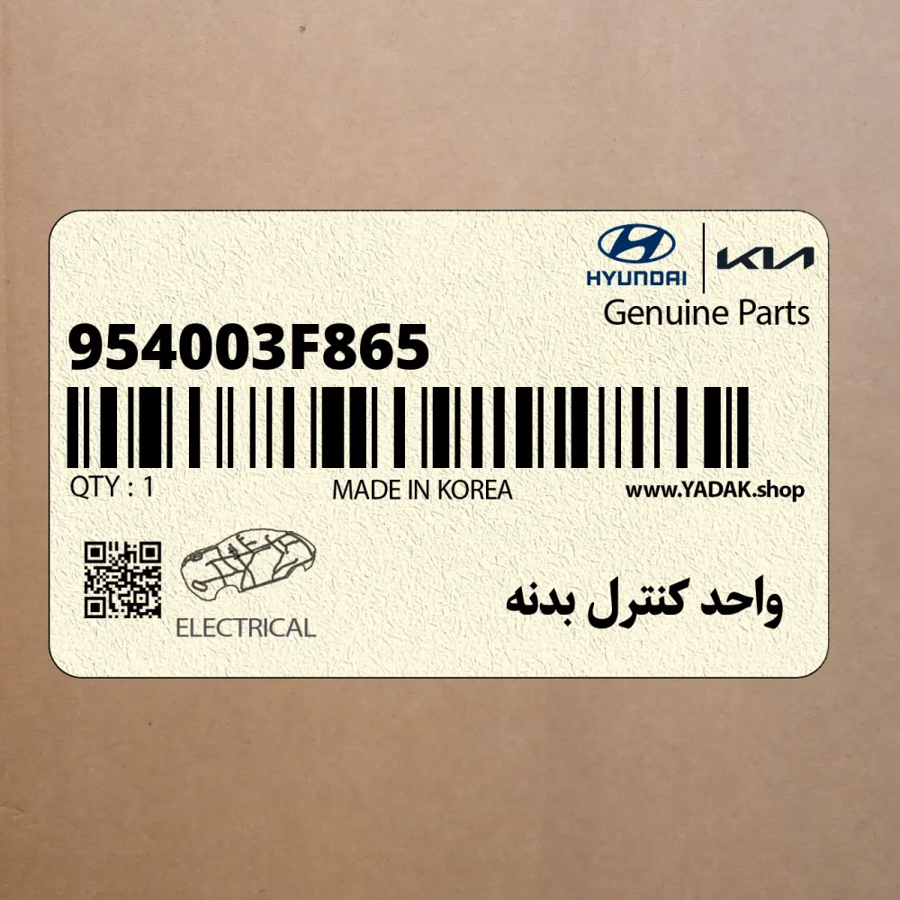 واحد كنترل بدنه (954003F865) کیا
