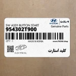 كليد استارت (954302T900) کیا