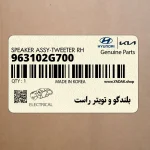 بلندگو و تويتر راست (963102G700) کیا