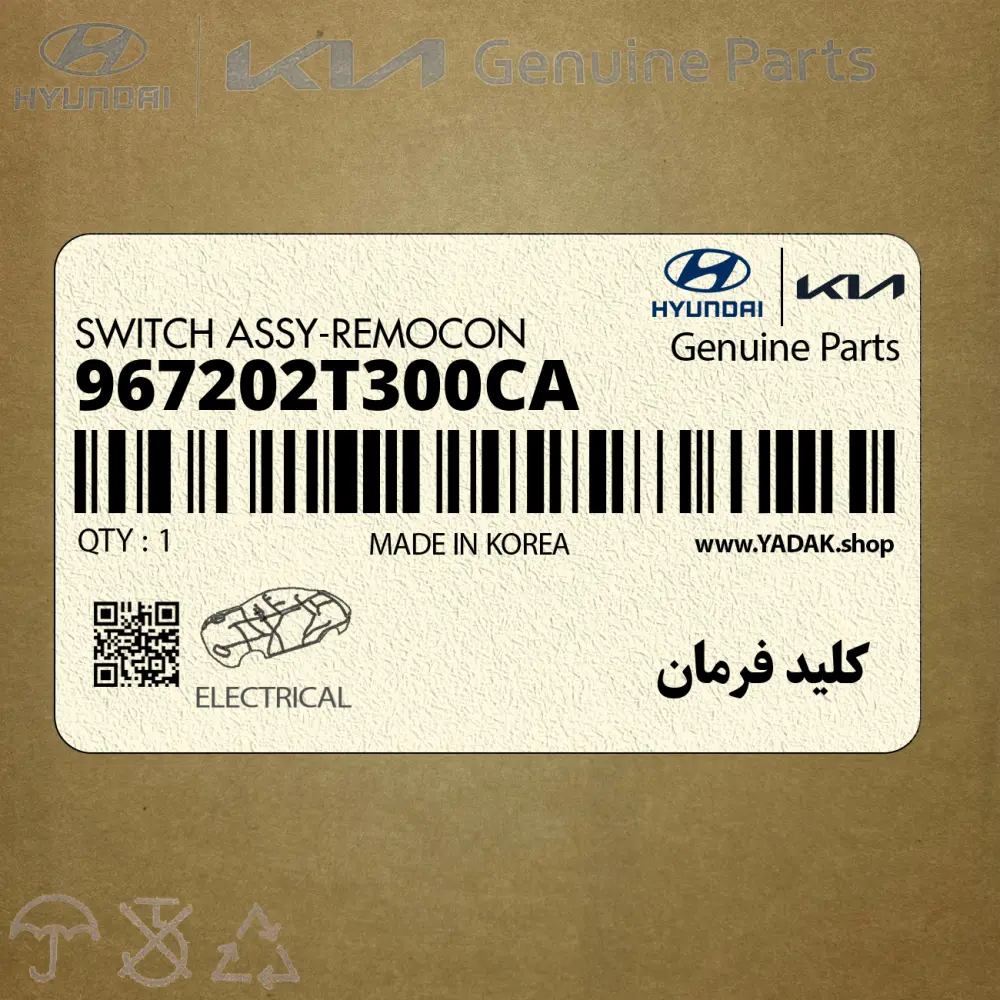 كليد فرمان (967202T300CA) کیا
