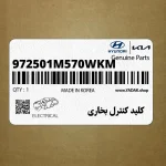 كليد كنترل بخاري (972501M570WKM) کیا
