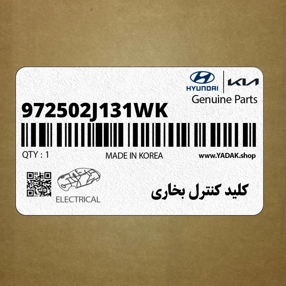 كليد كنترل بخاري (972502J131WK) کیا