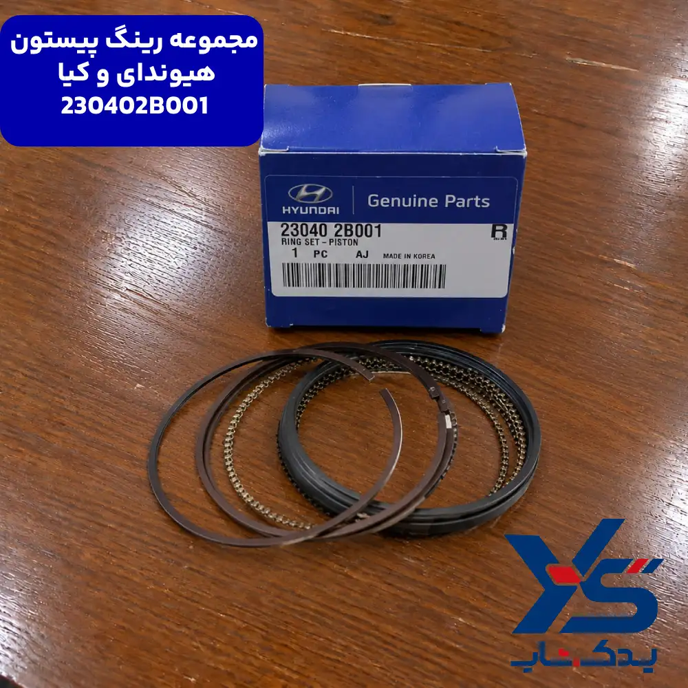 مجموعه رينگ پيستون (230402B001) کیا