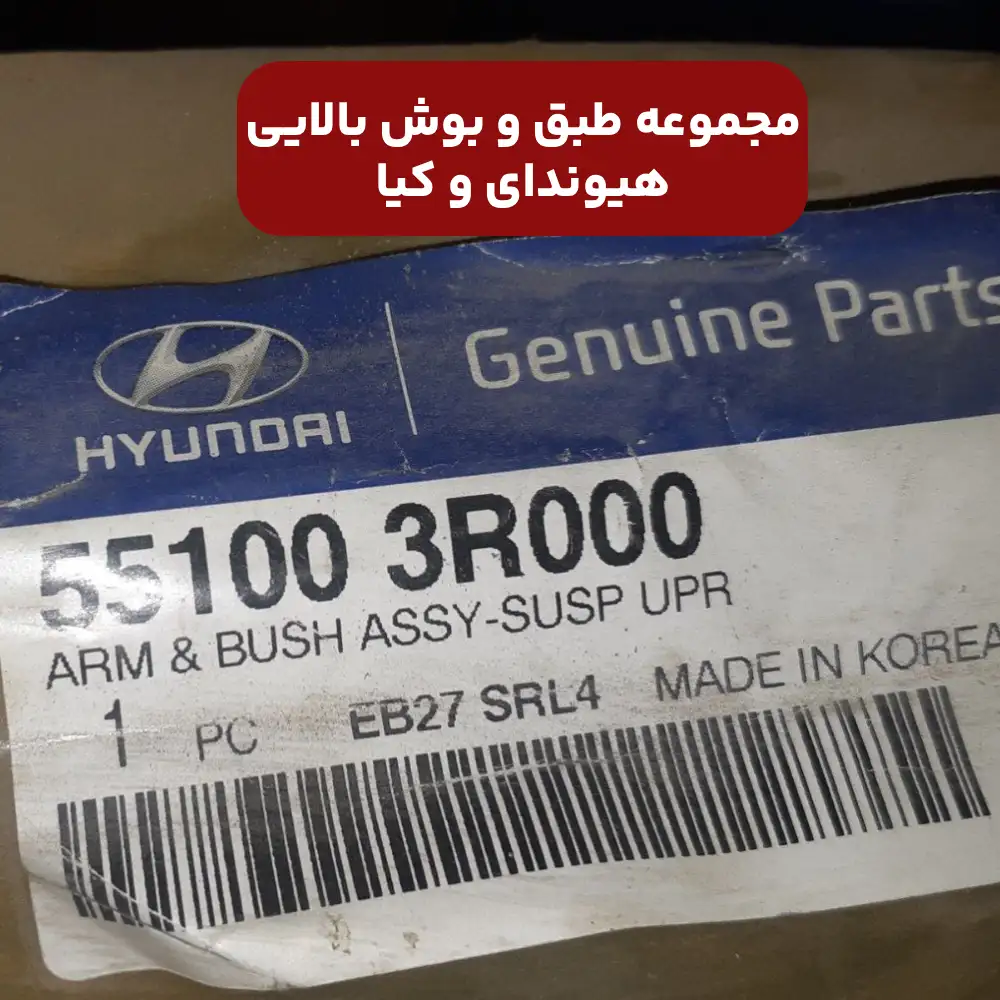 مجموعه طبق و بوش بالايي (551003R000) کیا