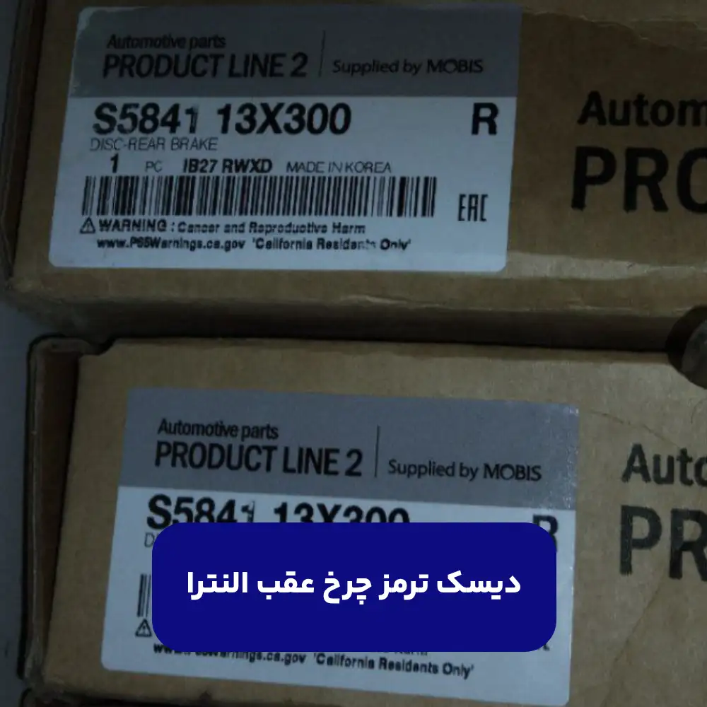 ديسك ترمز چرخ عقب (584113X300) النترا
