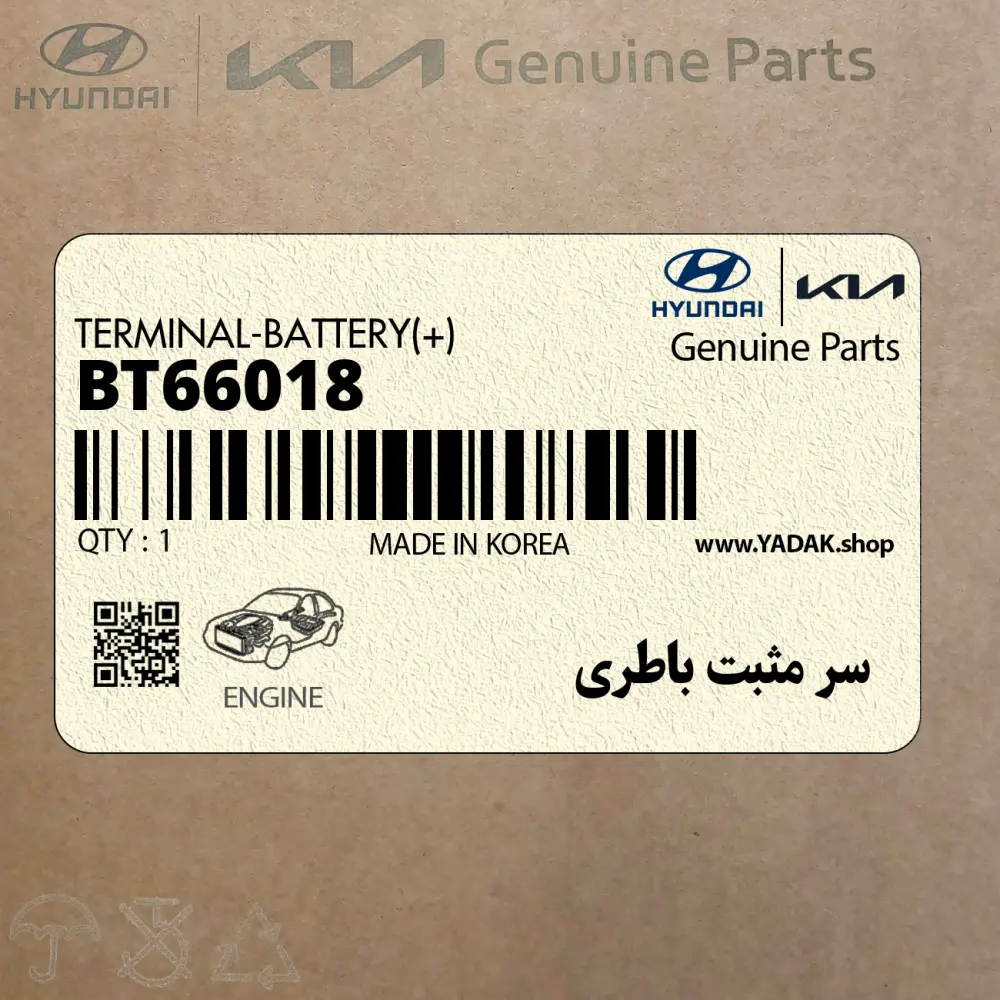 سر مثبت باطري (BT66018) کیا