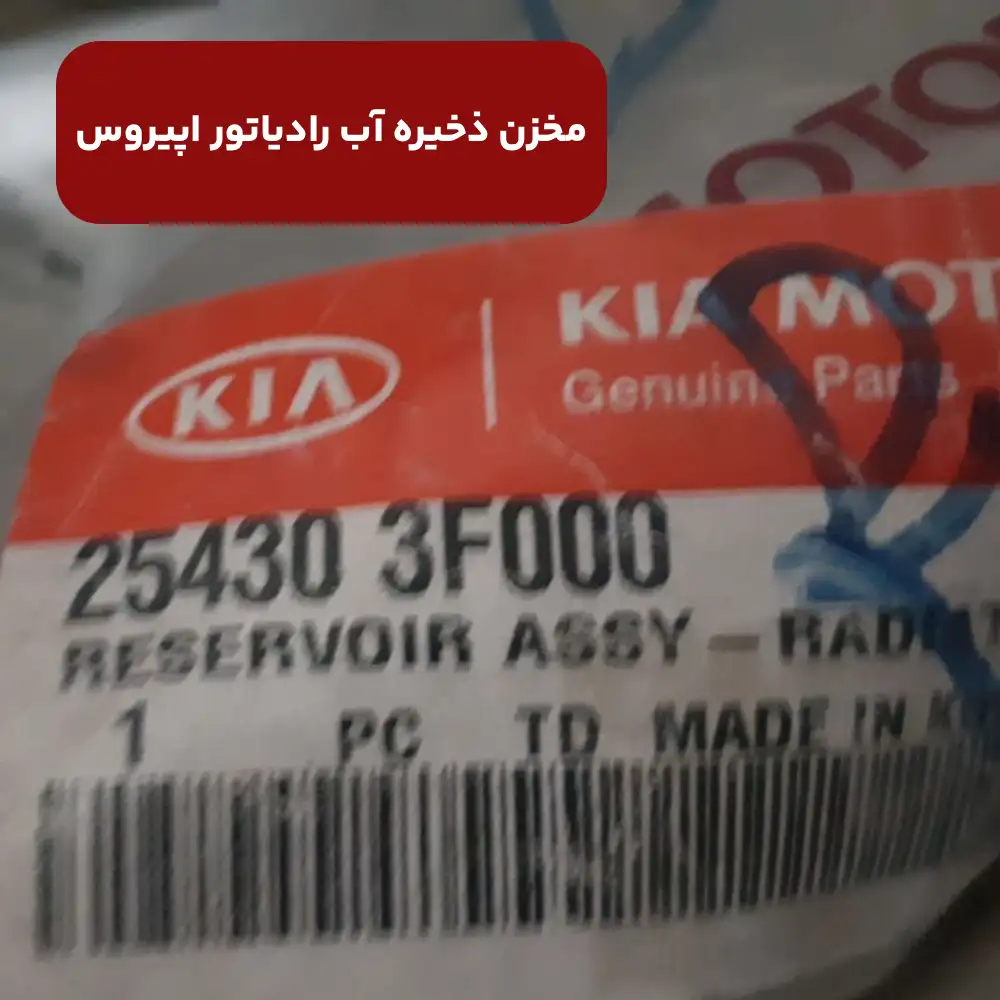 مخزن ذخيره آب رادياتور (254303F000) کیا