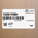 مهره (1326114001) هیوندای