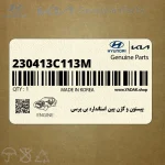 پيستون و گژن پين استاندارد بي پرسي (230413C113-M) هیوندای