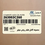 مجموعه كامل فيلتر روغن موتور (263003C260) هیوندای