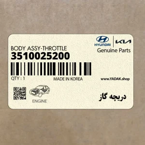 دريچه گاز (3510025200) هیوندای