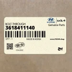 پيچ (3618411140) هیوندای