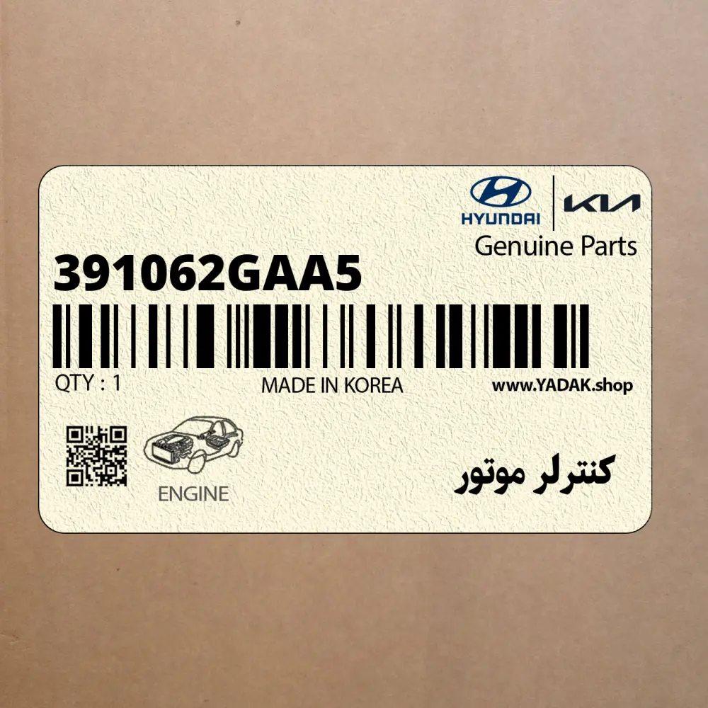 كنترلر موتور (391062GAA5) هیوندای