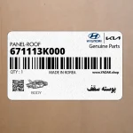 پوسته سقف (671113K000) هیوندای