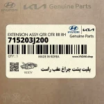 پليت پشت چراغ عقب راست (715203J200) هیوندای