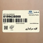 كليد سرايداري (8199638000) هیوندای