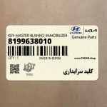 كليد سرايداري (8199638010) هیوندای