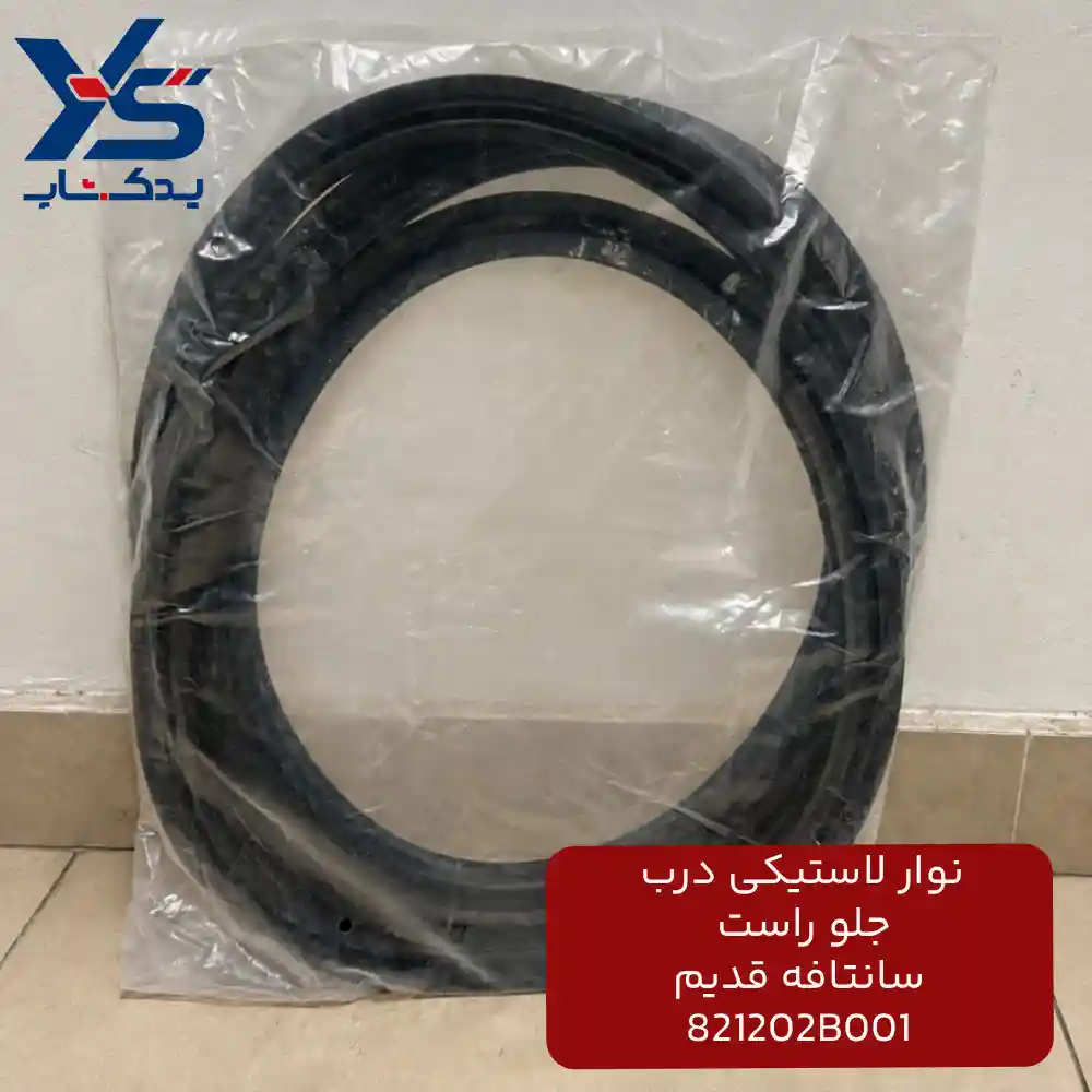 نوار لاستيكي بدنه درب جلو راست (821202B001) سانتافه قدیم