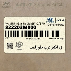 زه آبگير درب جلو راست (822203M000) هیوندای