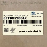 نوار لاستيكي بدنه درب عقب چپ (83110F20004X) هیوندای
