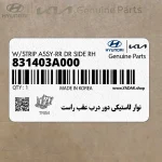 نوار لاستيكي دور درب عقب راست (831403A000) هیوندای