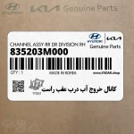 كانال خروج آب درب عقب راست (835203M000) هیوندای