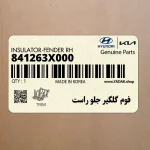 فوم گلگير جلو راست (841263X000) هیوندای